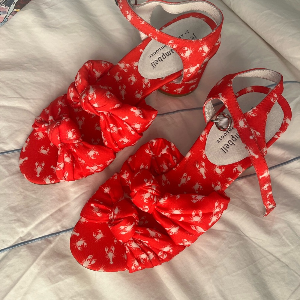NEW SZ 8 Jeffrey Campbell for Anthropologie Lobster Sandal
